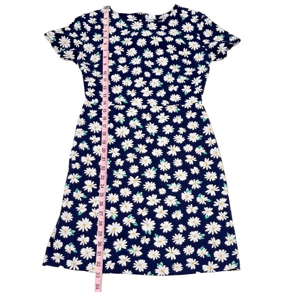 Old Navy Daisy Print Mini Dress – Size XS – Floral, Flattering & Effortless 🌼🖤 - Picture 10 of 14